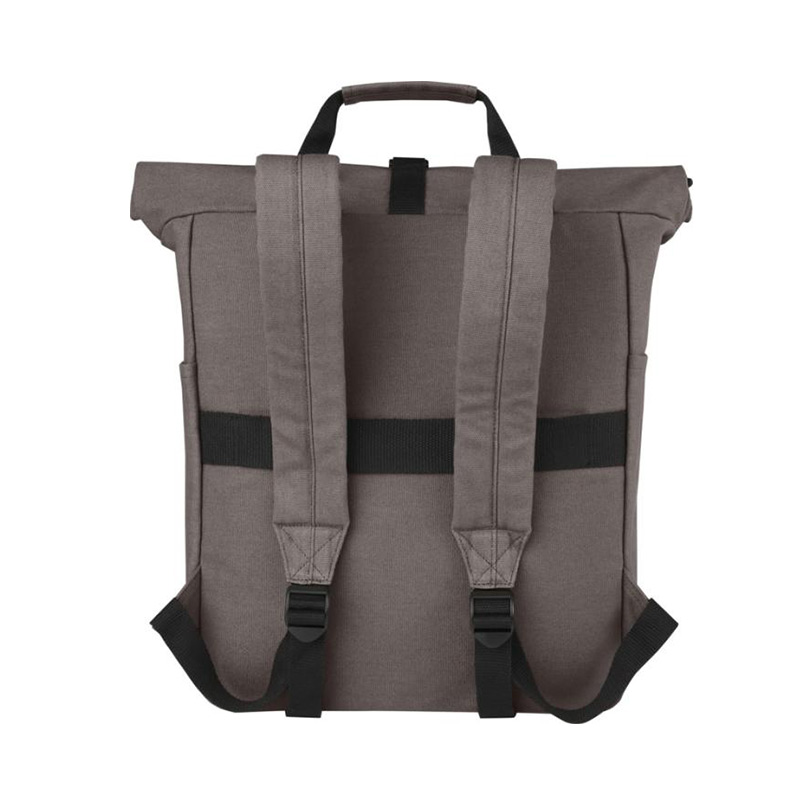 Sac à dos ordinateur 15" rolltop en toile recyclée et certifiée Joey 15 L_03