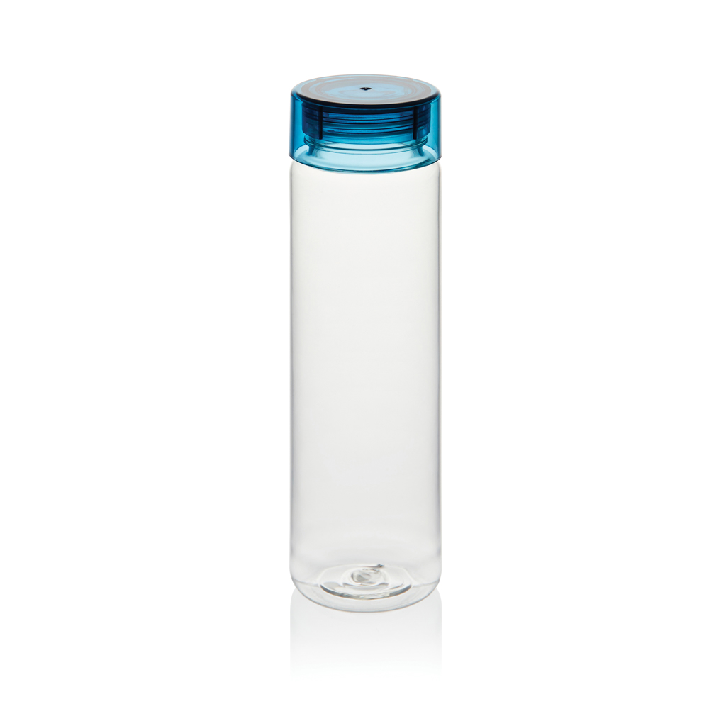 Bouteille en plastique recyclé rPET Vinga Cott 600 mL_Bleu