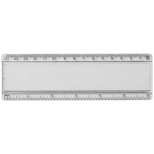 Règle en plastique à insert Ellison15 cm _06
