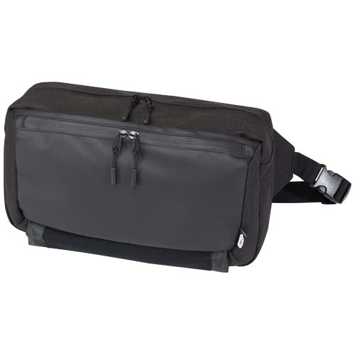 Sac banane en polyester recyclé certifié Roam _Noir