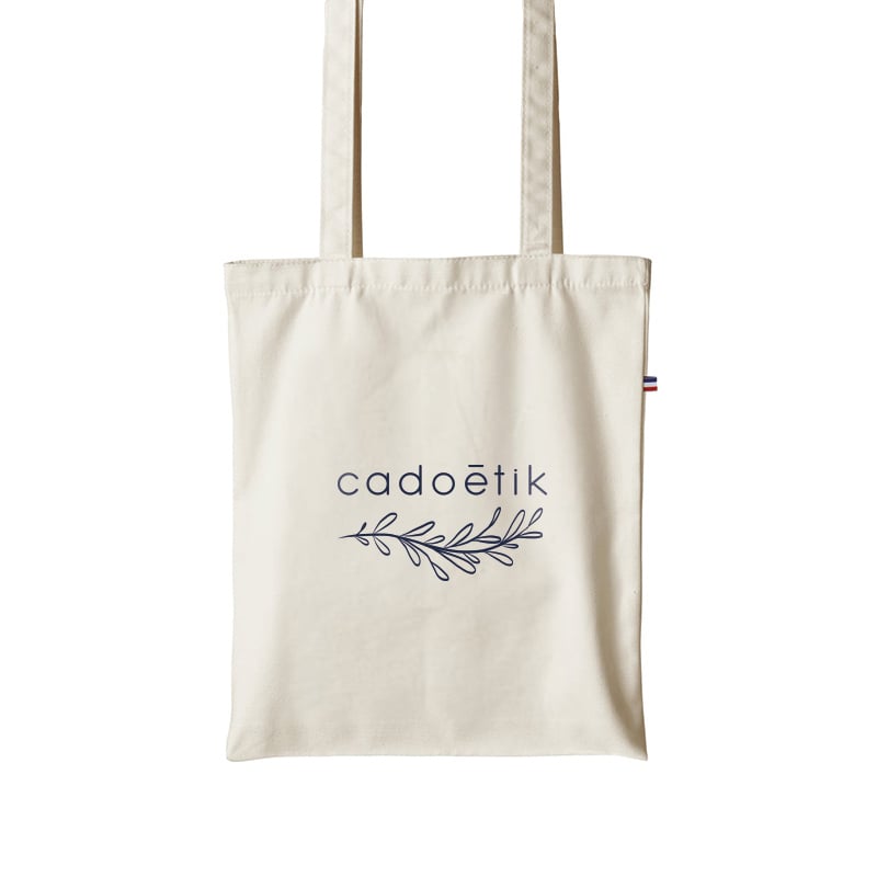 Tote bag publicitaire en coton bio Lucette 165 g_1