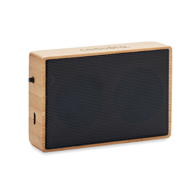 Enceinte nomade solaire en bambou Solae 3W_1