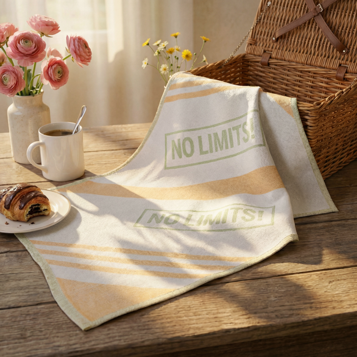 Torchon de cuisine personnalisé en coton Jacquard 250 g_03