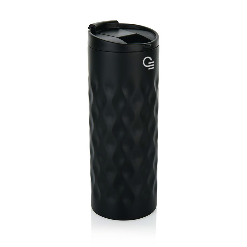 Gobelet publicitaire Pattern - gobelet personnalisable noir