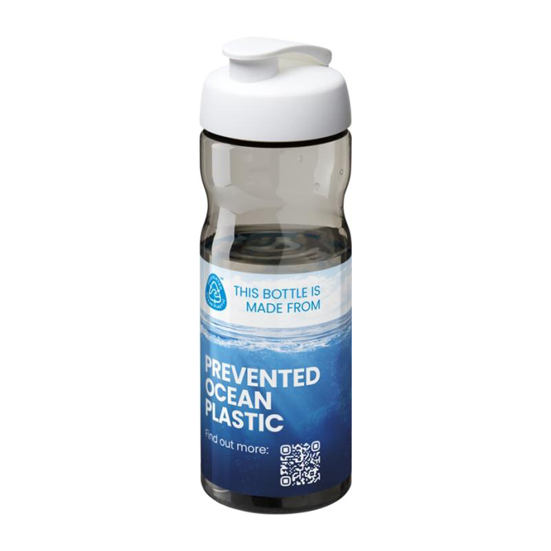 Gourde sport bec verseur en plastique recyclé H2O Active® Eco Base 650 mL_03