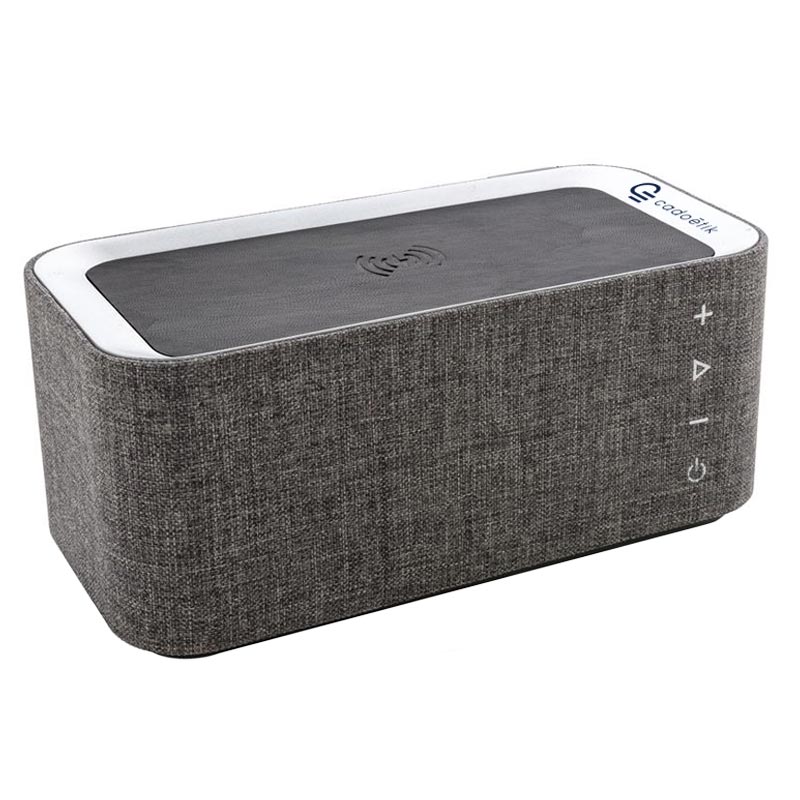 Enceinte publicitaire avec chargeur à induction Vogue