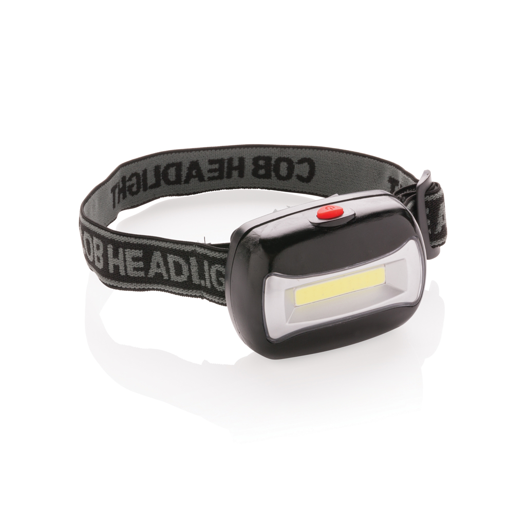 Lampe frontale COB Lead_Noir