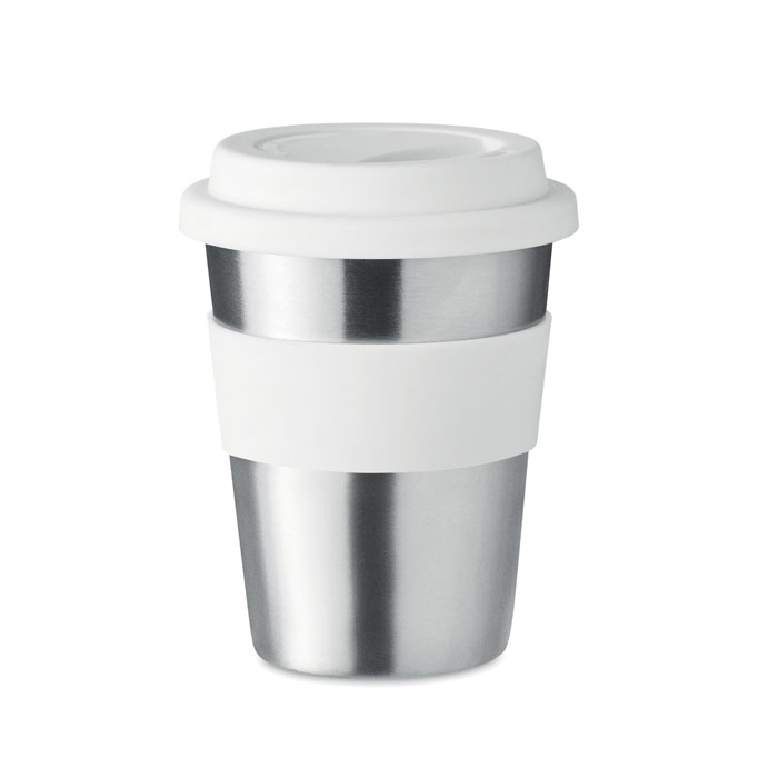 Mug de voyage en inox Irmug 350 mL_Blanc
