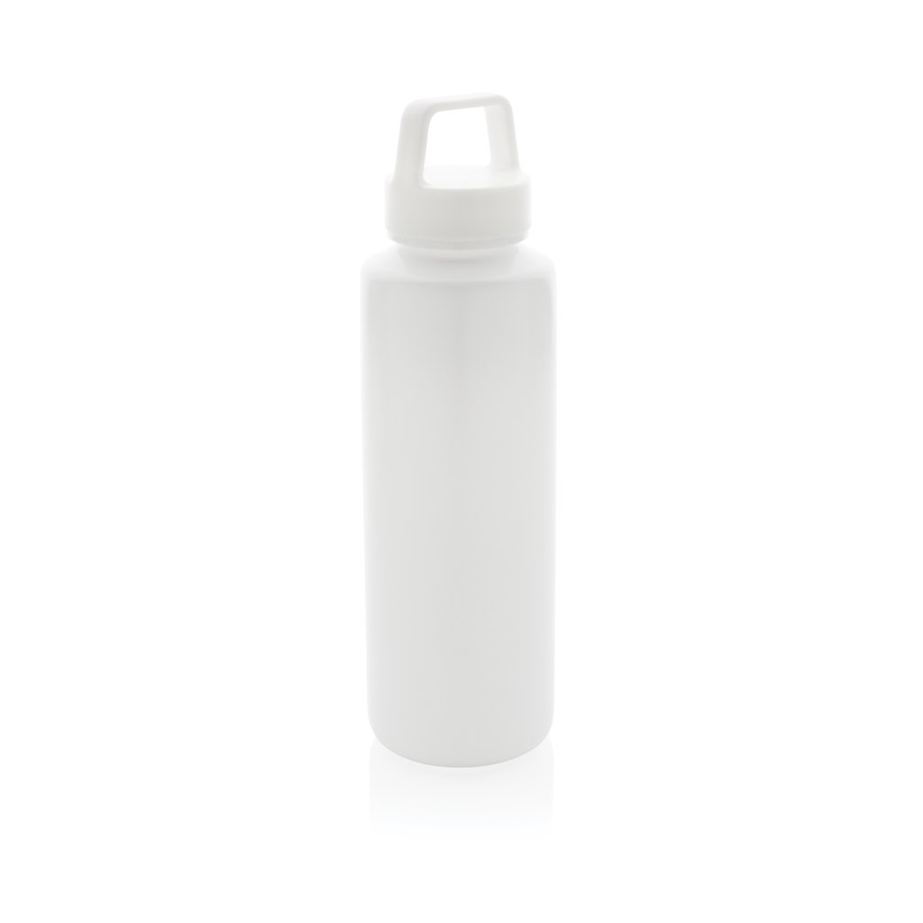 Bouteille en plastique recyclé certifié Murphy 500 mL_Blanc