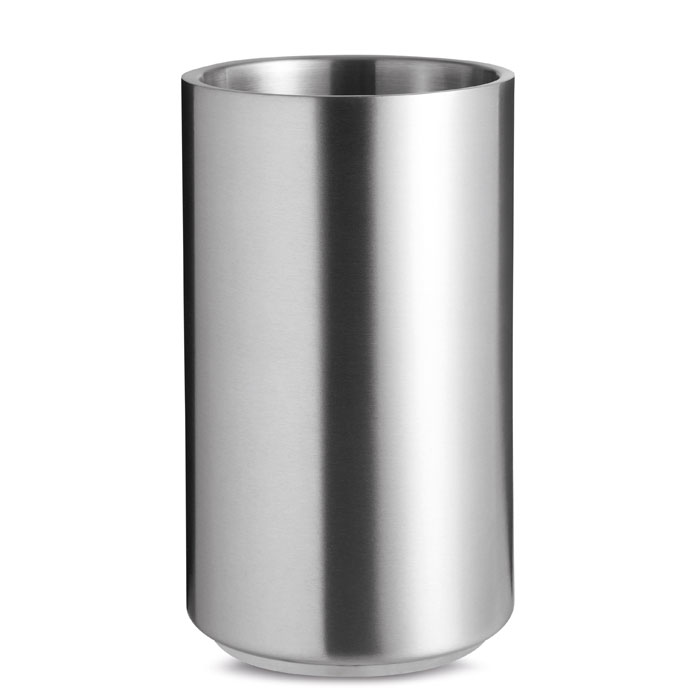 Seau à champagne en inox Coolio_Argent mat