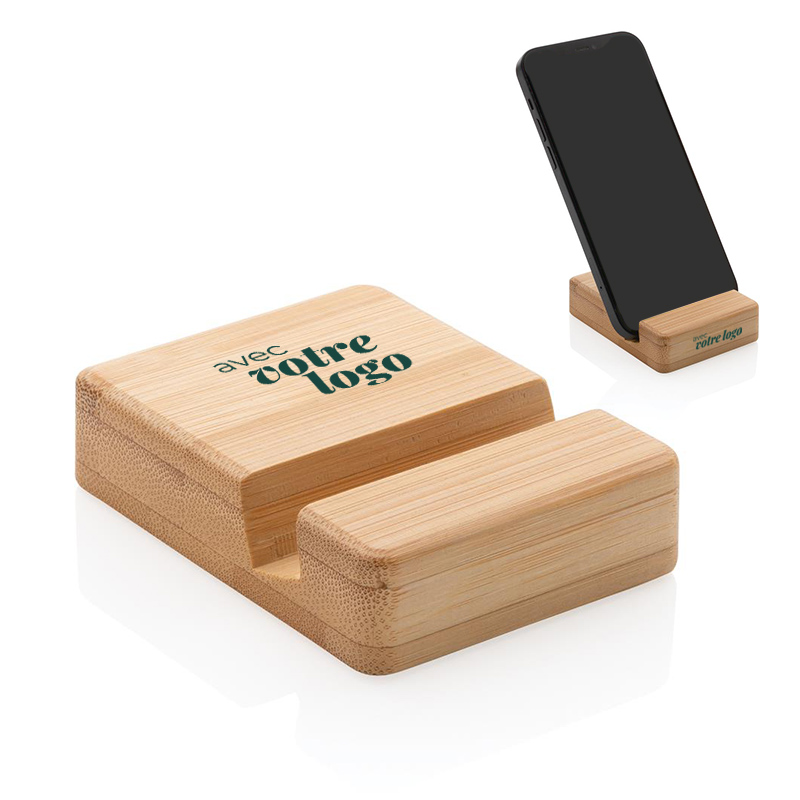 Support de téléphone en bambou Bambox_1