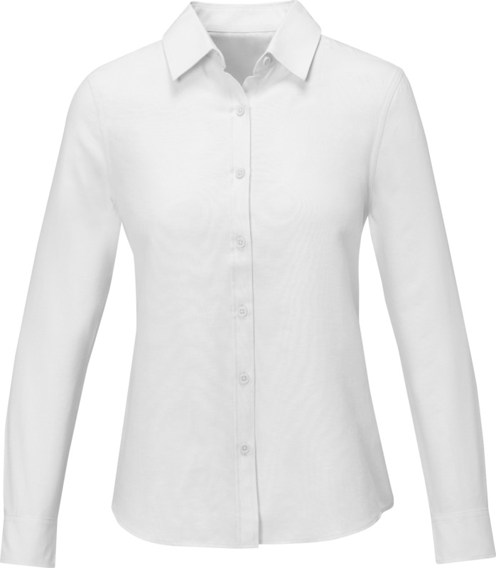 Chemise 100 polyester infroissable femme sale