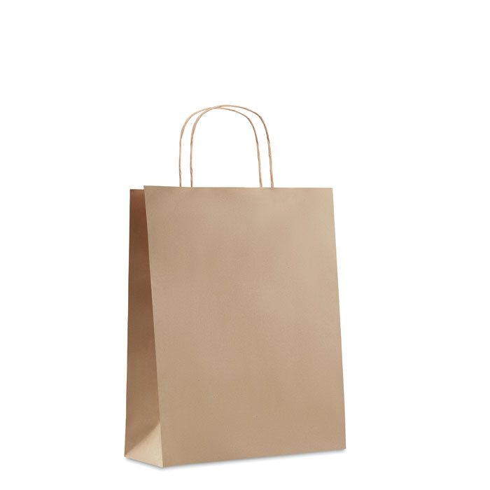 Sac en papier Paper Tone M 25 x 32 cm_Beige