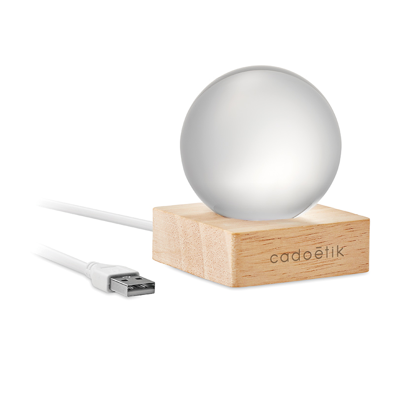 Lampe veilleuse rechargeable en verre et bois Light_01