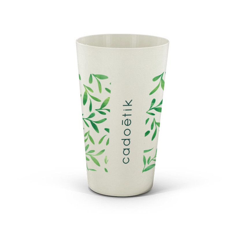 Gobelet publicitaire en biocomposite 300 mL_1