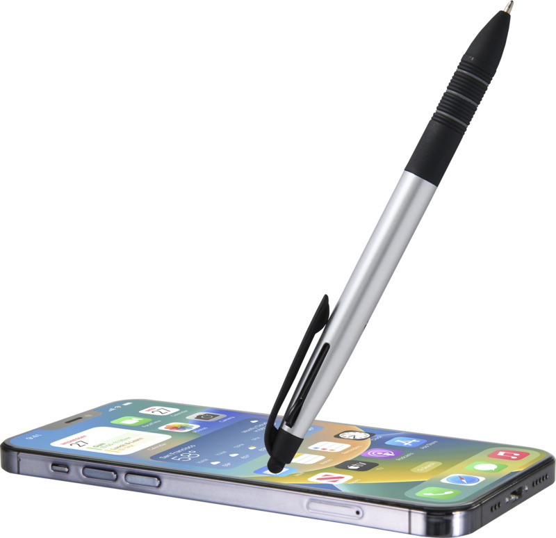 Stylo stylet personnalisé en plastique recyclé Trine_02