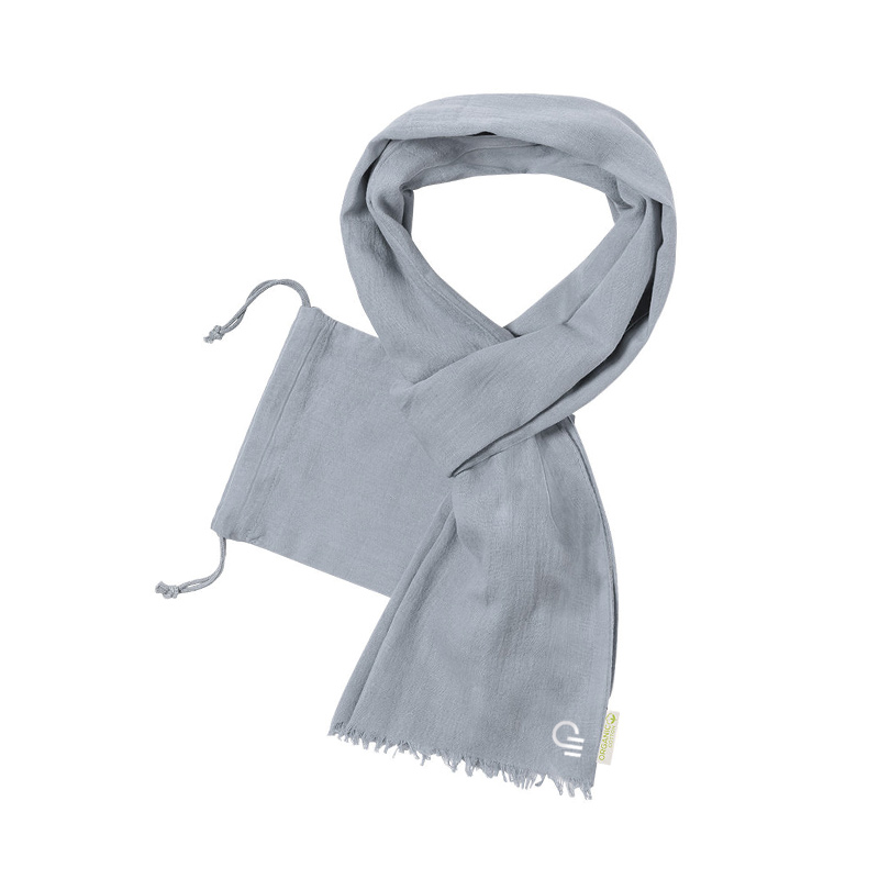 Textile publicitaire - Foulard en coton bio Betty_1