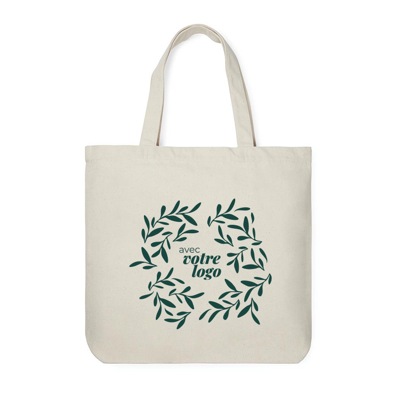 Tote bag en coton et polyester recyclés Hilo 400 g_3