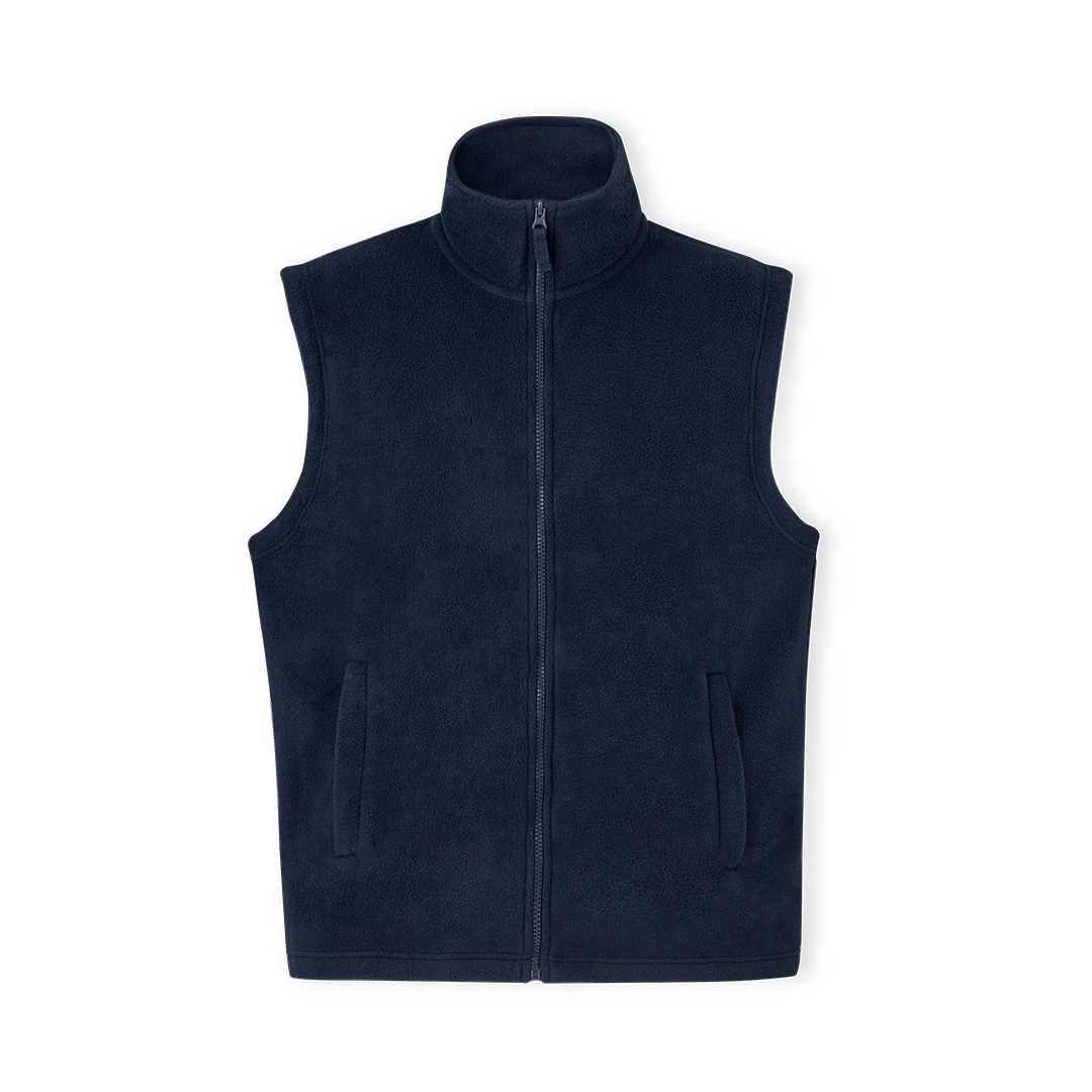 Bodywarmer polaire unisexe Destin 280 g_Bleu marine