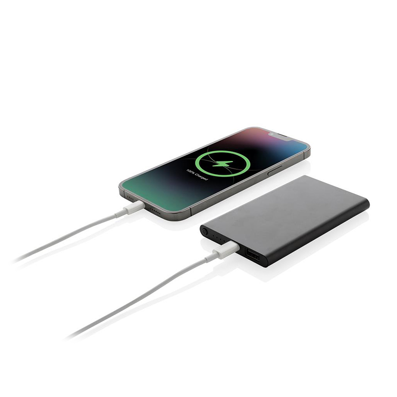 Batterie externe en plastique et aluminium recyclés Platium 4000 mAh_04