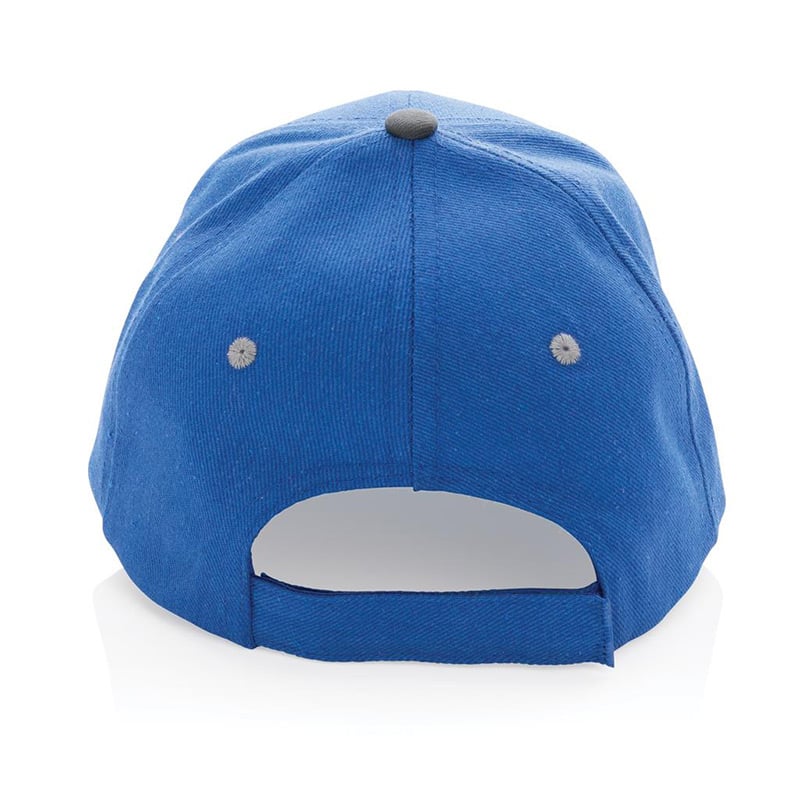 Casquette contrastée 6 panneaux en coton recyclé Impact_03