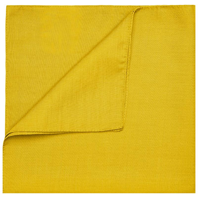 Foulard carré Denis_Jaune clair