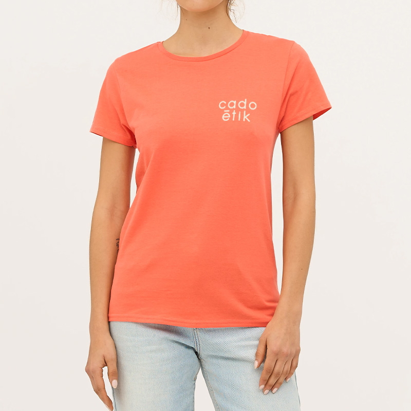 T-shirt publicitaire femme en coton bio certifié Crusader 150 g_00