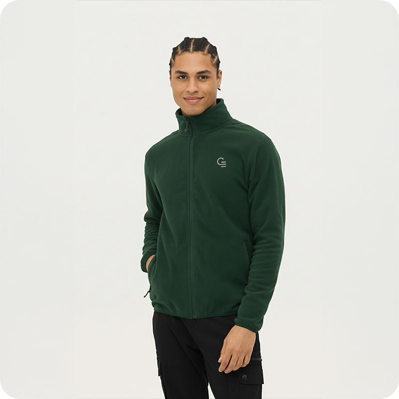 Veste polaire publicitaire homme en polyester recyclé certifié Factor 280 g_00