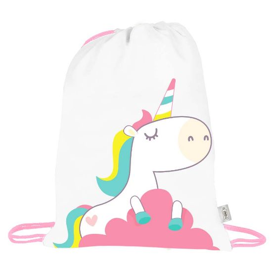 Sac à dos enfant en polyester recyclé rPET Fantasy_Blanc