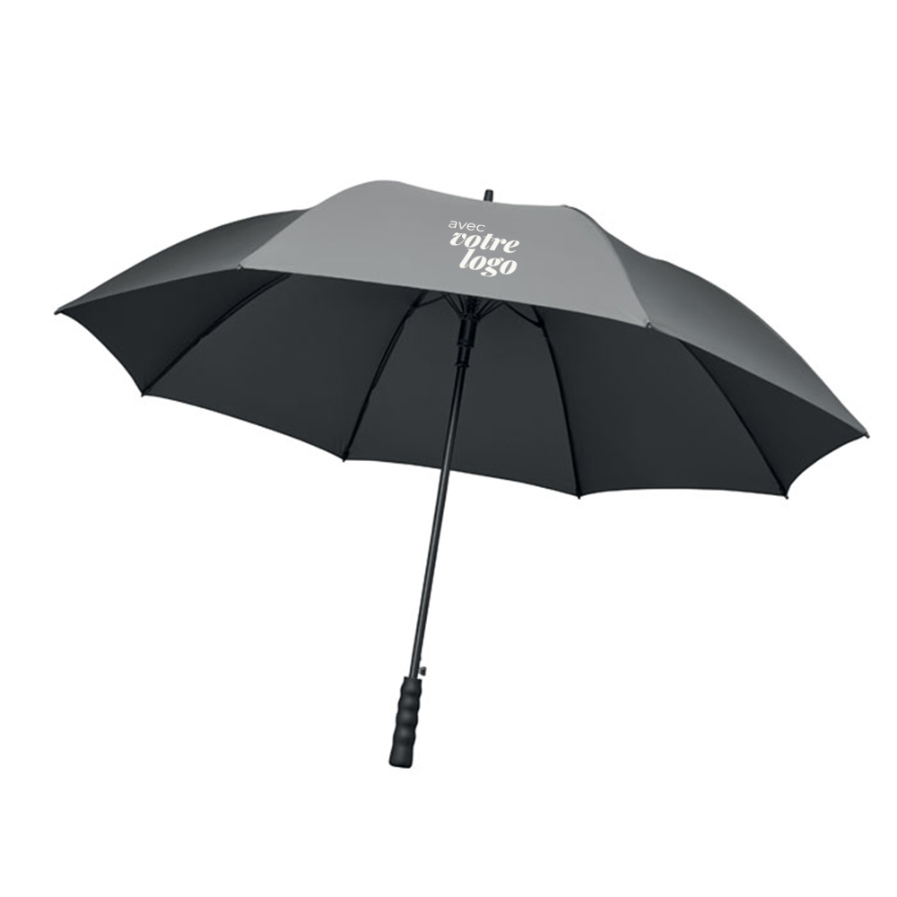 Parapluie personnalisé droit 27" en polyester recyclé rPET Lluvia_02