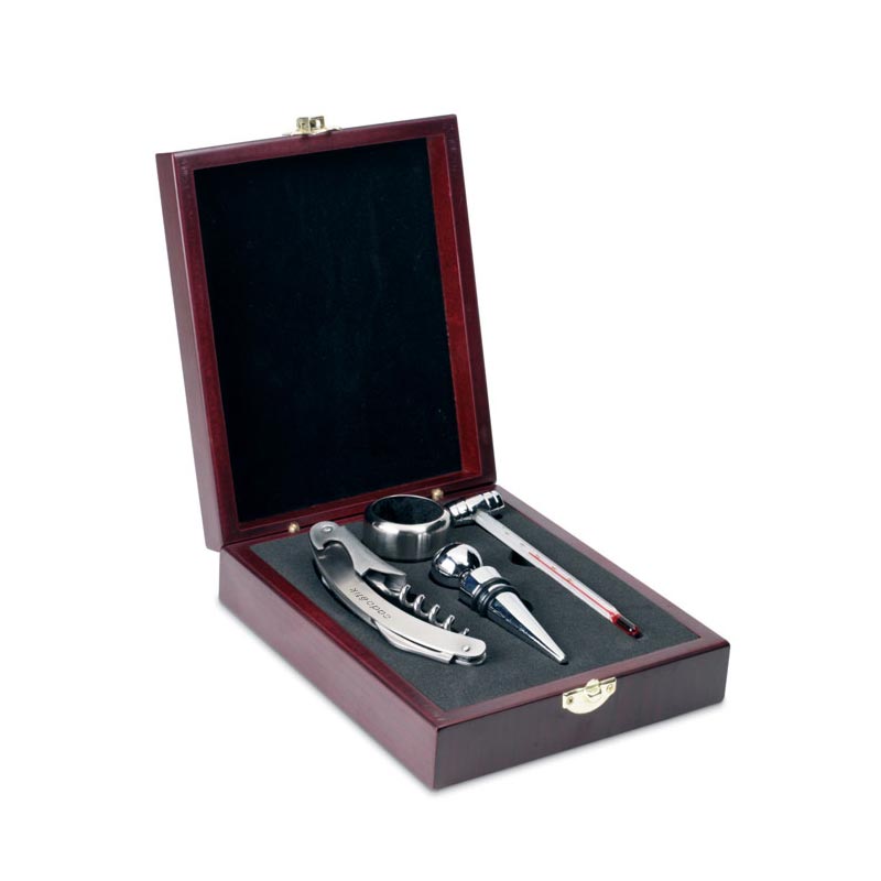 Coffret à vin publicitaire Premium - cadeau d'entreprise