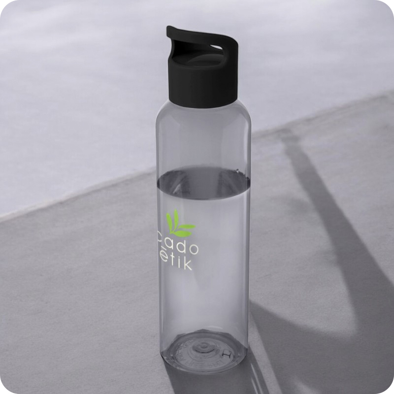 Bouteille en plastique recyclé Sky 650 mL_0