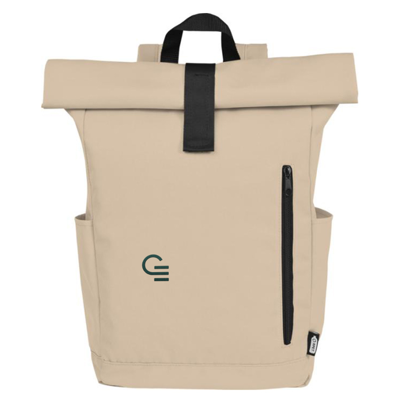 Sac à dos rolltop en polyester recyclé certifié Byron 18 L_1