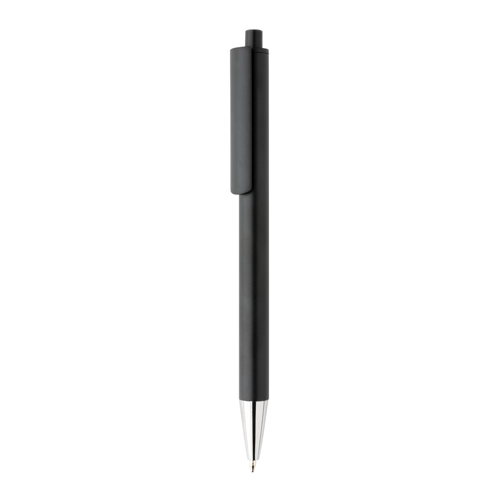 Stylo en aluminium recyclé certifié Amisk_Noir