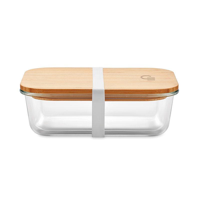 Lunch Box personnalisable en verre et bambou Tundra_1