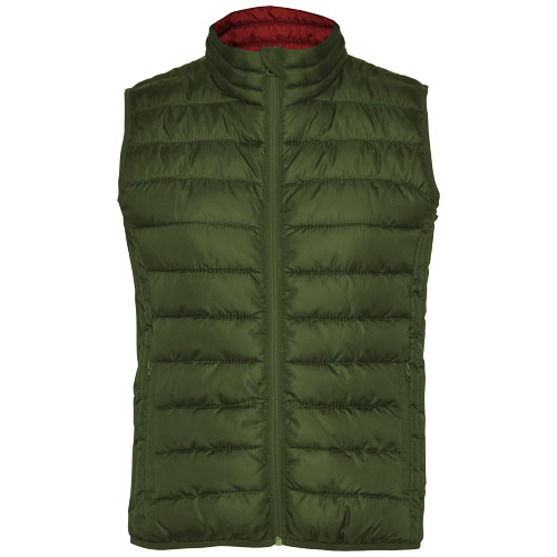 Bodywarmer femme en polyester certifié Oslo_Militar green