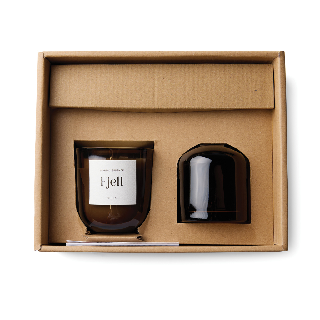 Diffuseur de parfum et bougie végétale Vinga Nordic Essence_02