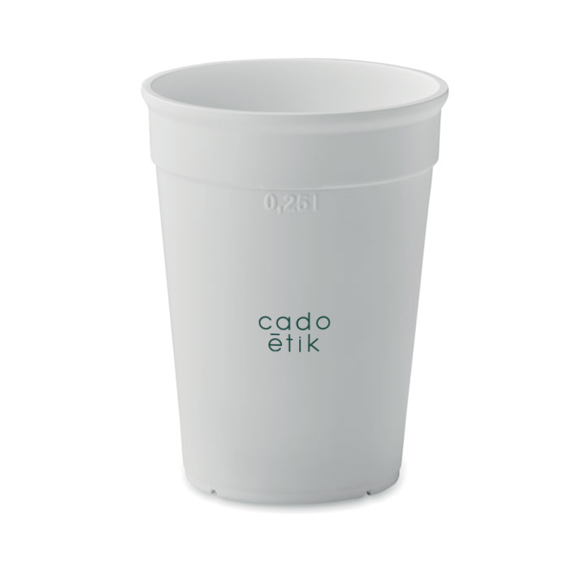 Gobelet en plastique recyclé Awaycup 300 mL_1