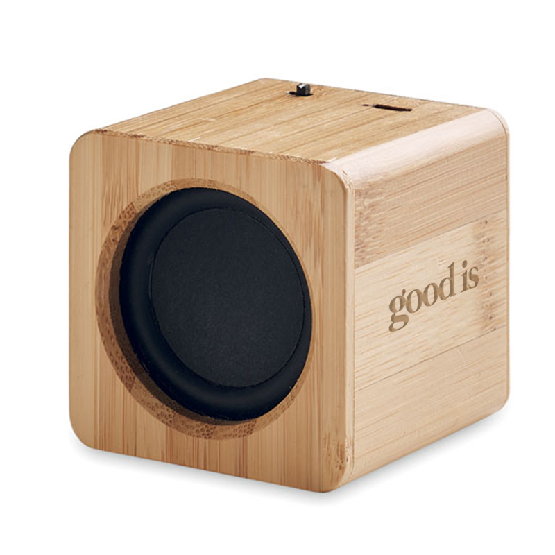 Enceinte nomade en bambou Audio_3