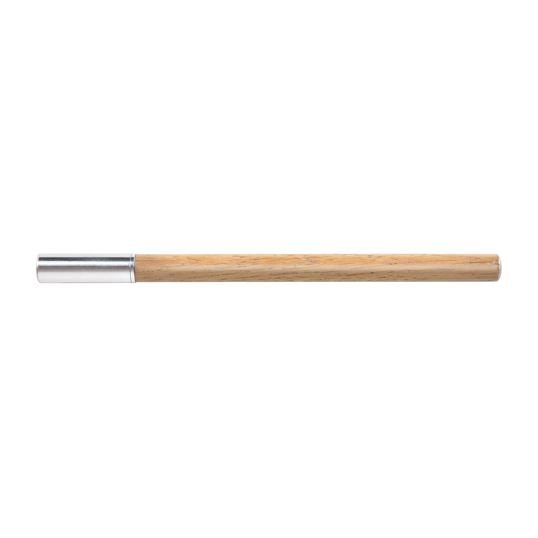Stylo bille français en chêne Le Stylo_Argent