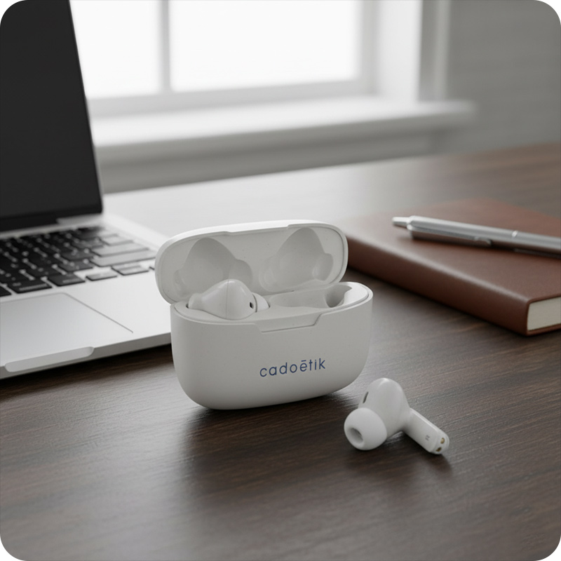 Écouteurs sans fil en plastique recyclé certifié Liberty Pro _00