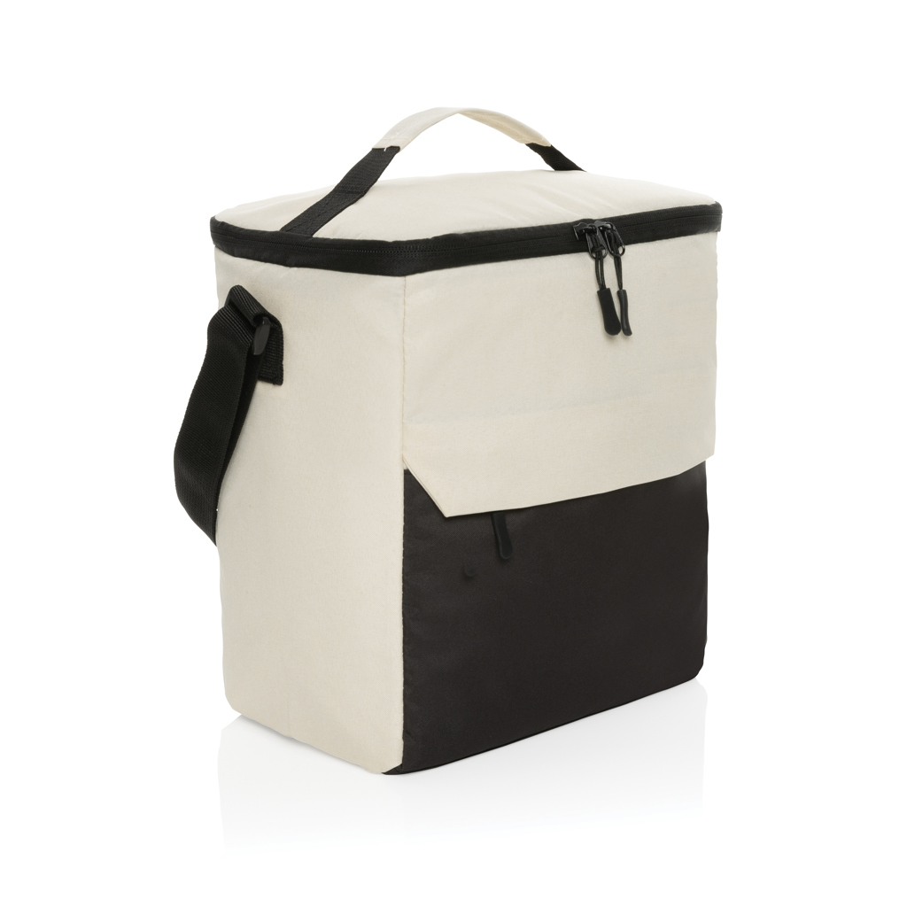 Sac isotherme en polyester recyclé rPET Kazu_Blanc cassé