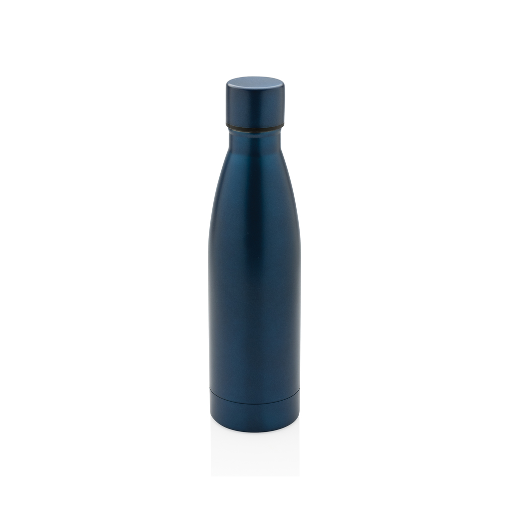 Bouteille isotherme en inox recyclé certifié Ondine 500 mL_Bleu marine