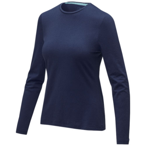 T-shirt femme en coton bio Ponoka 200 g_Marine