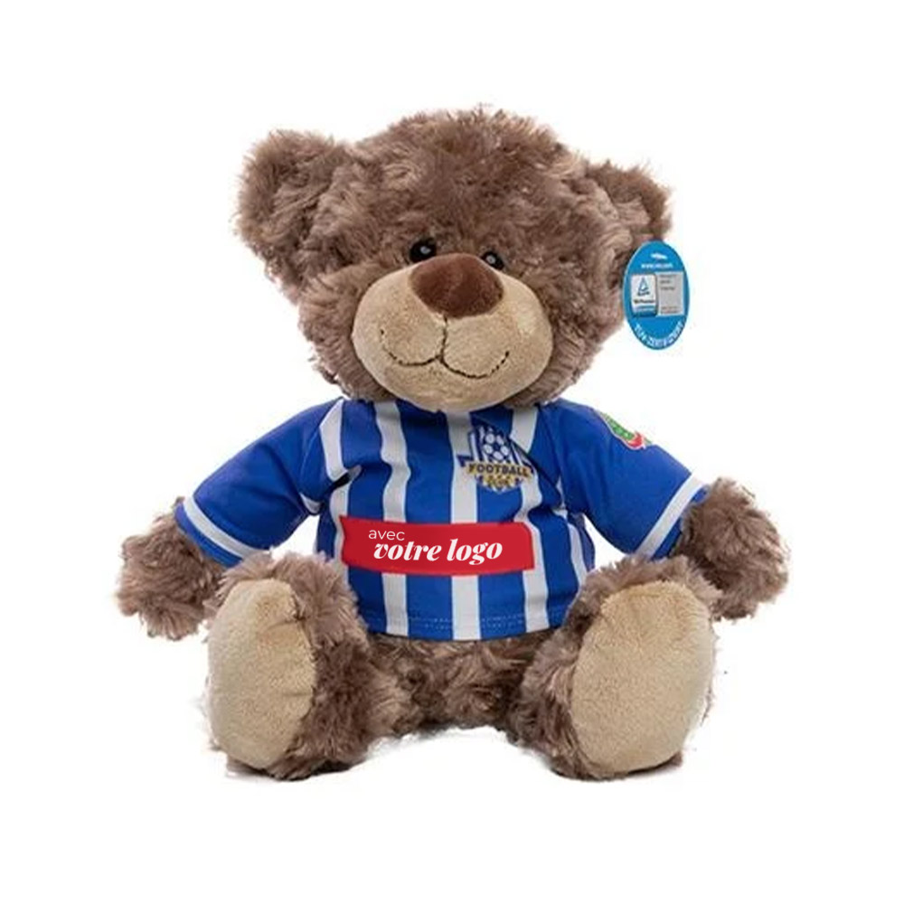 Peluche avec t-shirt publicitaire sur-mesure en Seaqual® MBW_03