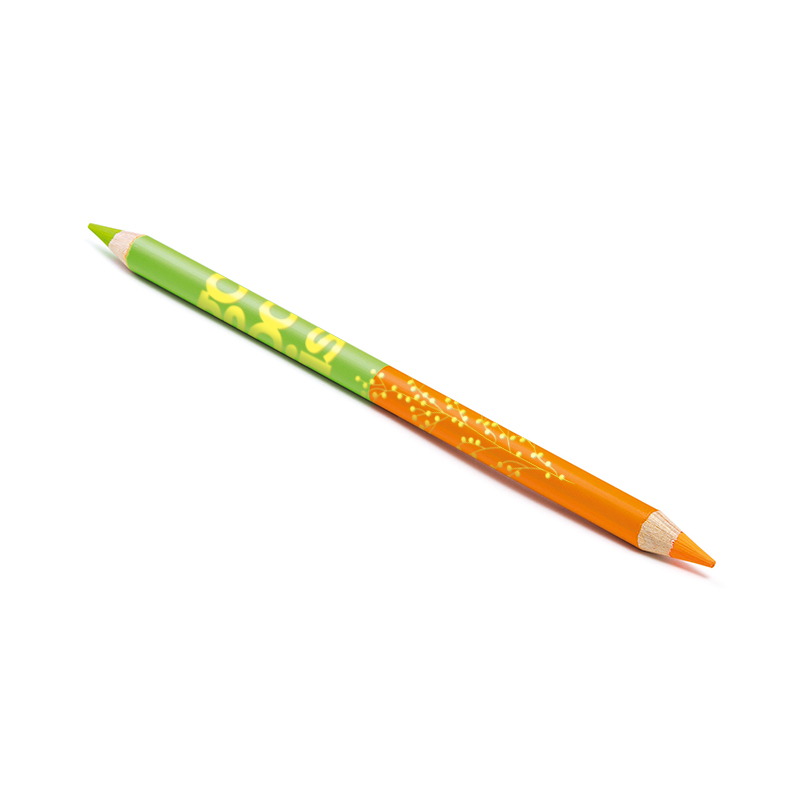 Crayon surligneur fluo 17,6 cm Pantone Bi-coul_02