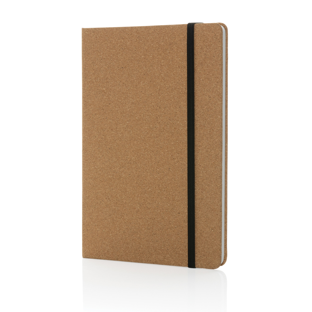 Carnet A5 en liège certifié et papier de pierre Stoneleaf_Marron