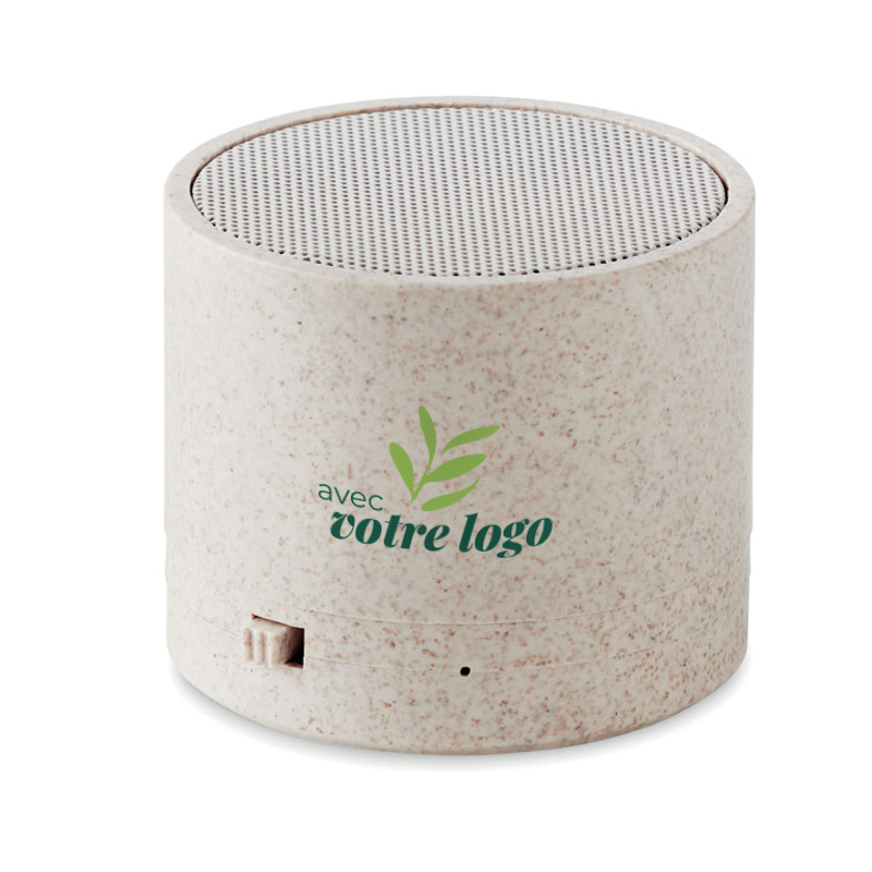 Enceinte nomade en fibre de blé RoundBass+_02