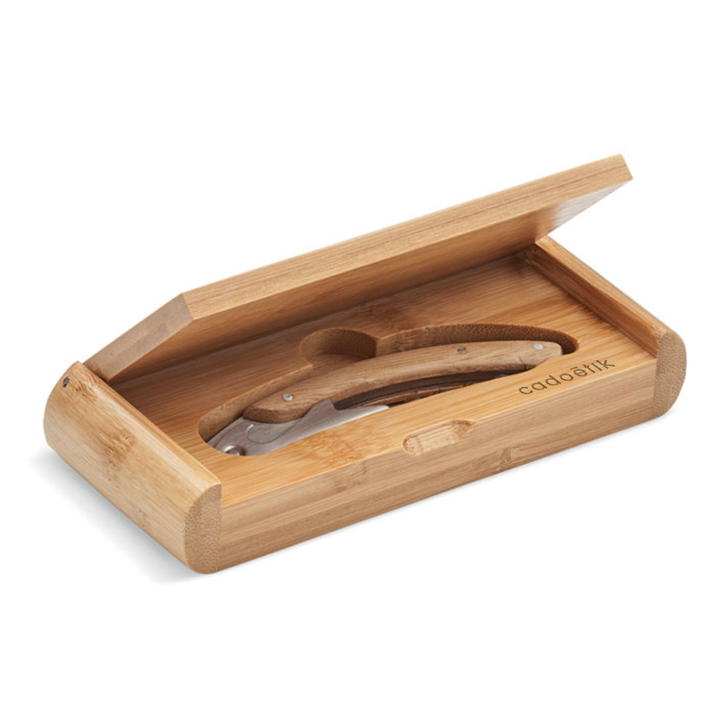 Sommelier avec coffret en bambou Sono_1