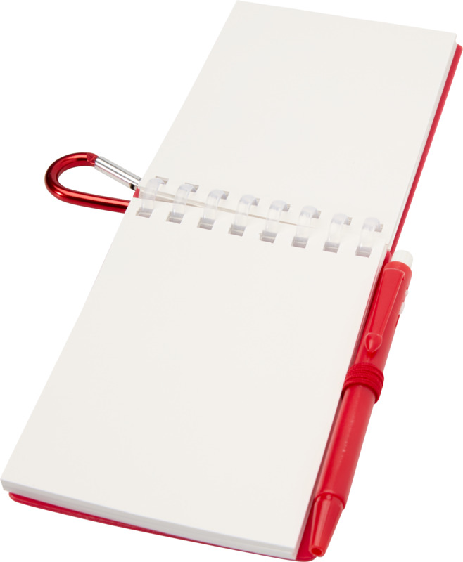 Mini carnet à spirale personnalisé avec stylo en plastique recyclé Lig Mini_02